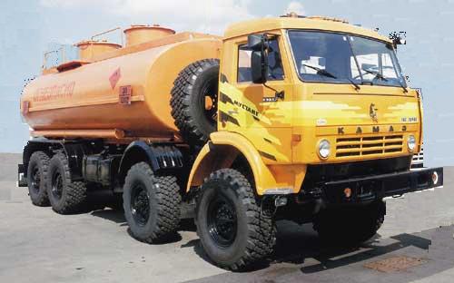 Автоцистерна, автотопливозаправщик на базе Камаз 63501
